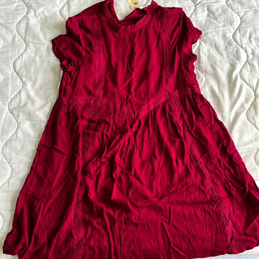 Red dress